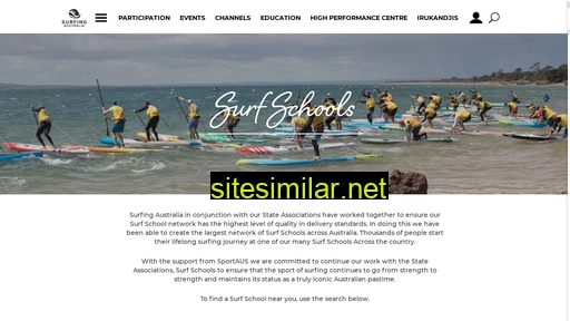 Surfingaustralia similar sites