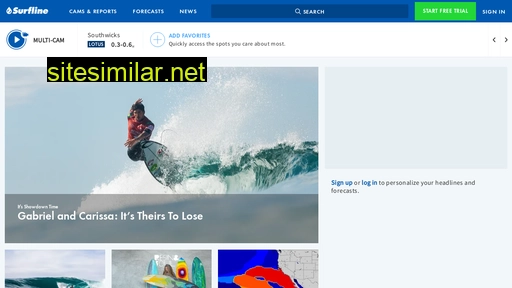 surfline.com alternative sites