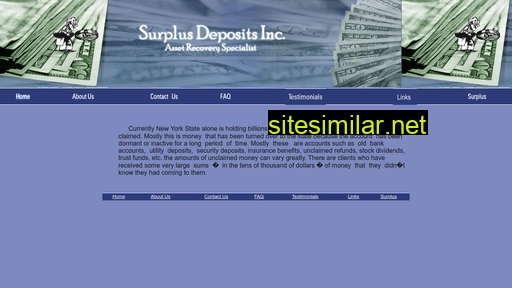Surplusdeposits similar sites