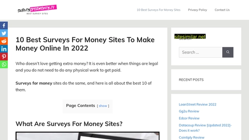 surveysformoney24.com alternative sites