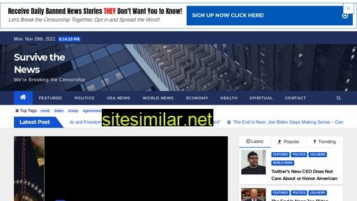 survivethenews.com alternative sites