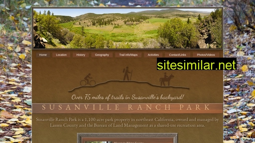 Susanvilleranchpark similar sites