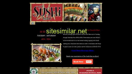 sushibarmccall.com alternative sites