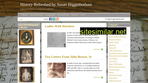 Susanhigginbotham similar sites