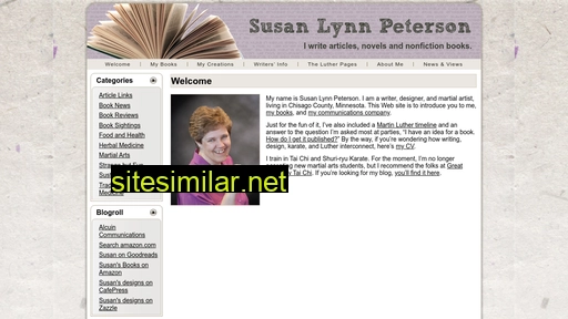 Susanlynnpeterson similar sites
