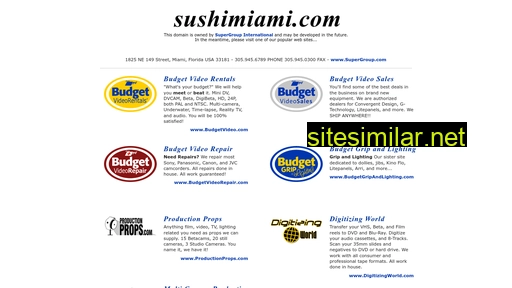 sushimiami.com alternative sites