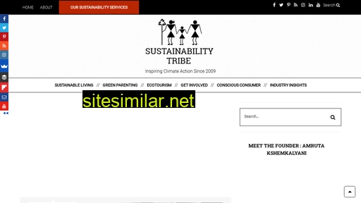 Sustainabilitytribe similar sites