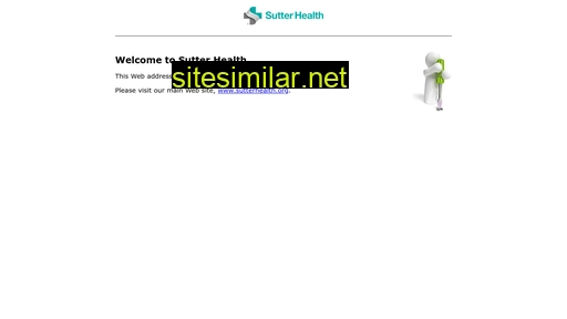 sutterhomehealth.com alternative sites