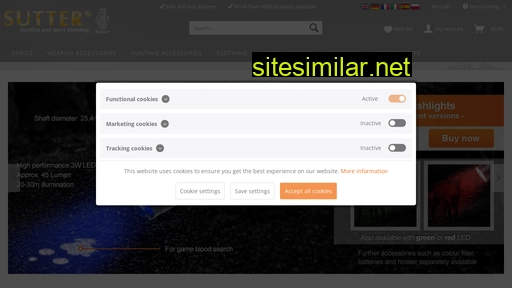 sutter-gmbh.com alternative sites