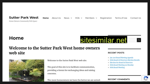 sutterparkwest.com alternative sites