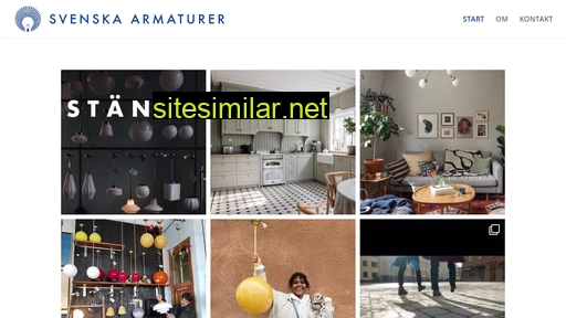 svenskaarmaturer.com alternative sites