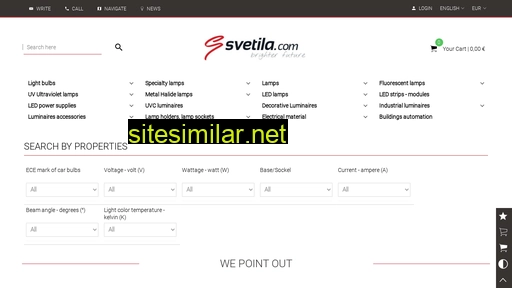 svetila.com alternative sites