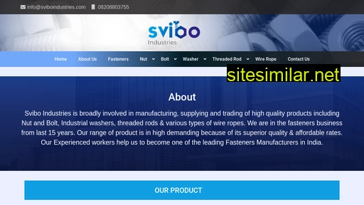 sviboindustries.com alternative sites