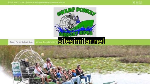 swampdonkeyairboatrides.com alternative sites