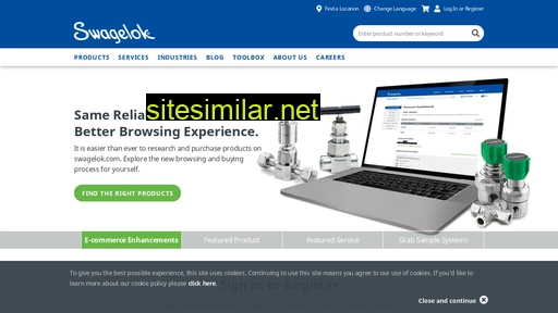 swagelok.com alternative sites