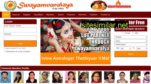 Swayamvaralaya similar sites