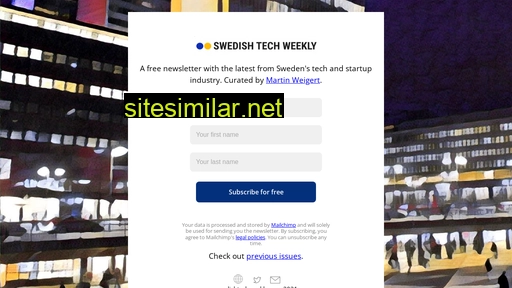Swedishtechweekly similar sites