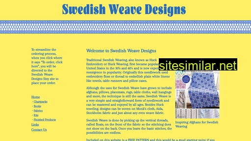 Swedishweavedesigns similar sites