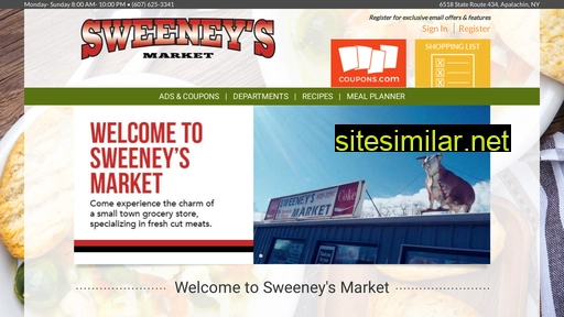 sweeneysmarket.com alternative sites
