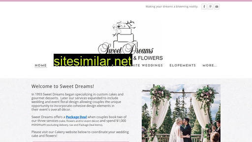 sweetdreamsweddingflowers.com alternative sites