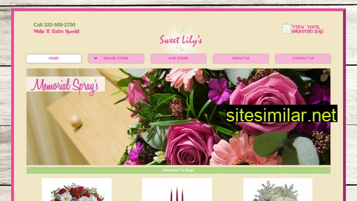 sweetlilysflowers.com alternative sites