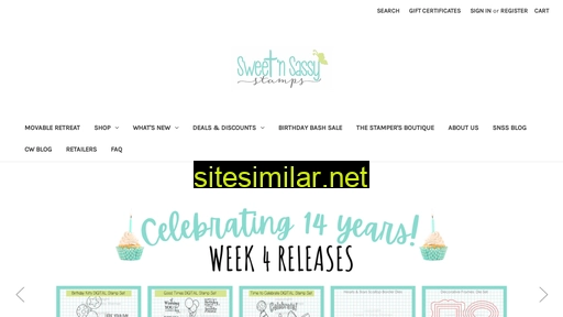sweetnsassystamps.com alternative sites