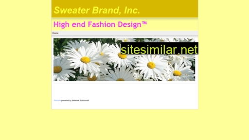sweaterbrand.com alternative sites