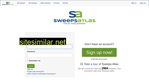 sweepsatlas.com alternative sites