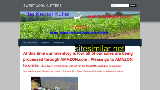 Sweetcorncutters similar sites