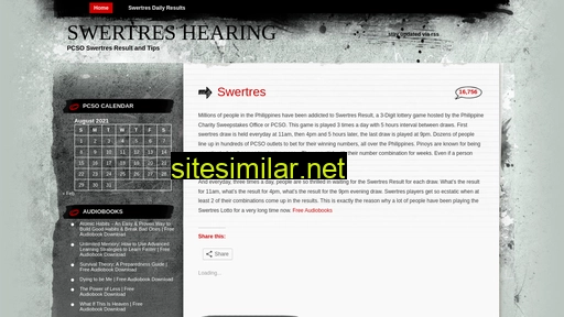 swertres.wordpress.com alternative sites