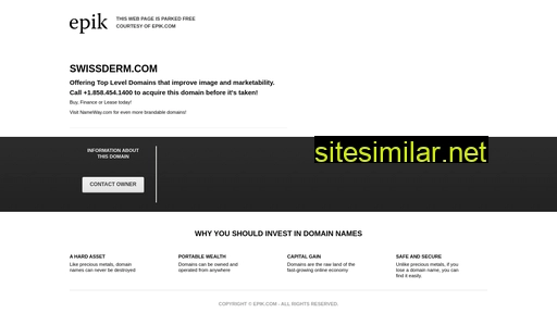 swissderm.com alternative sites