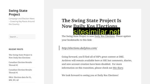 Swingstateproject similar sites