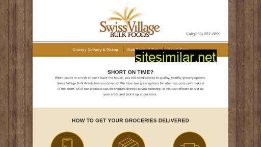 swissvillagebulkfoods.com alternative sites