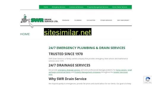 swrdrainservice.com alternative sites