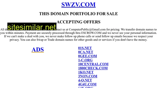 swzv.com alternative sites