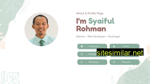 syaifulrohman.com alternative sites