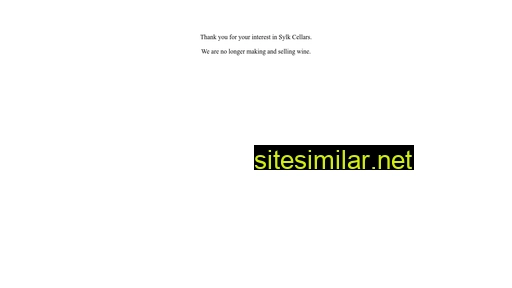 sylkcellars.com alternative sites