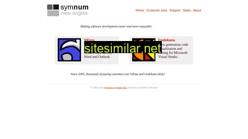 symnum.com alternative sites