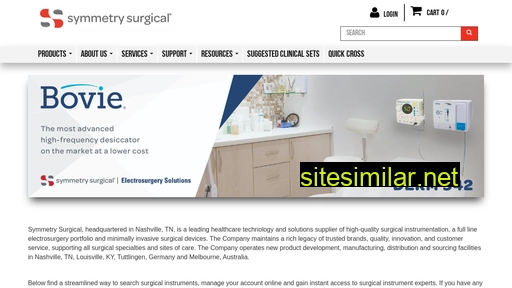 symmetrysurgical.com alternative sites