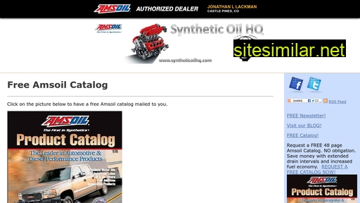 syntheticoilcatalog.com alternative sites