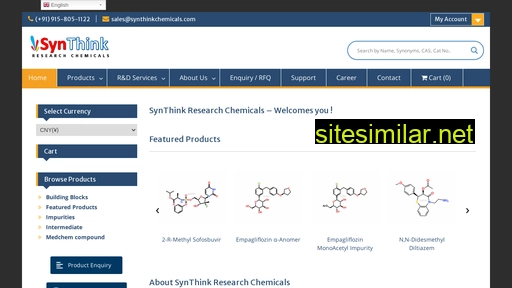 synthinkchemicals.com alternative sites