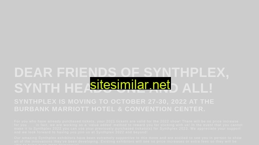 synthplex.com alternative sites