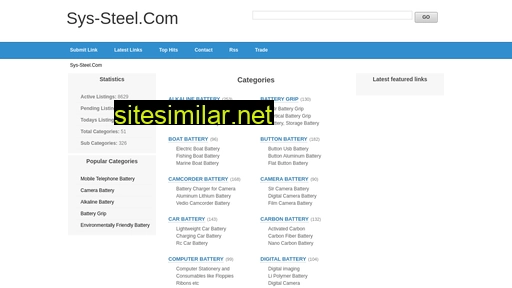 sys-steel.com alternative sites
