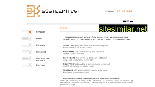 systeemitugi.com alternative sites