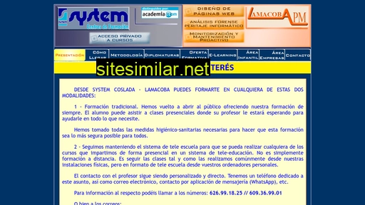 systemcoslada.com alternative sites