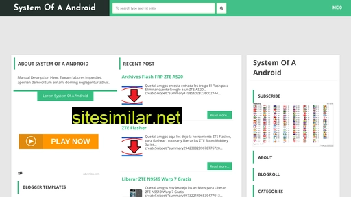 Systemofaandroid similar sites