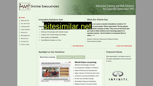 systemsimulations.com alternative sites
