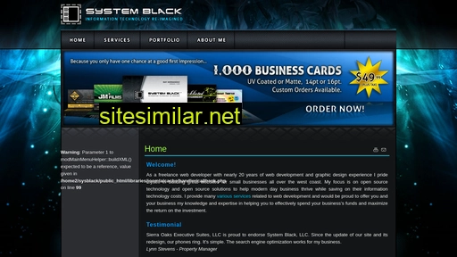 systemblack.com alternative sites