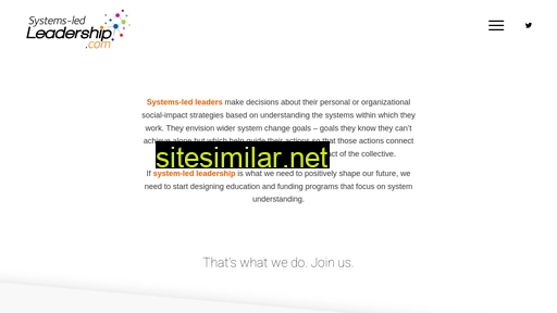 Systems-ledleadership similar sites