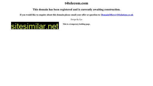 T4telecom similar sites
